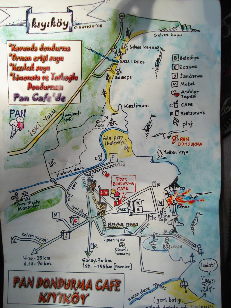 Kıyıköy Haritası